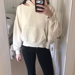 Cropped sweatshirt